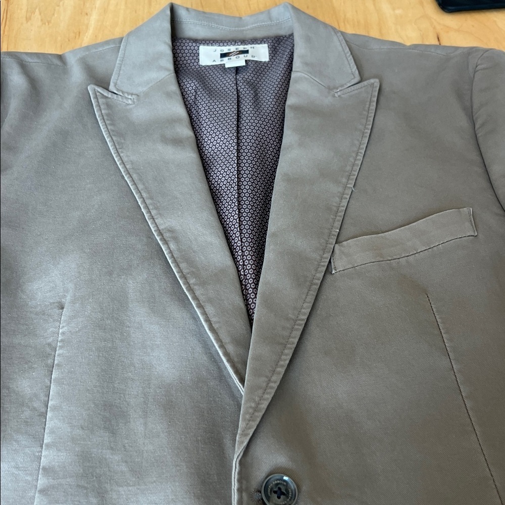 Joseph Abboud Tan and Brown Blazer